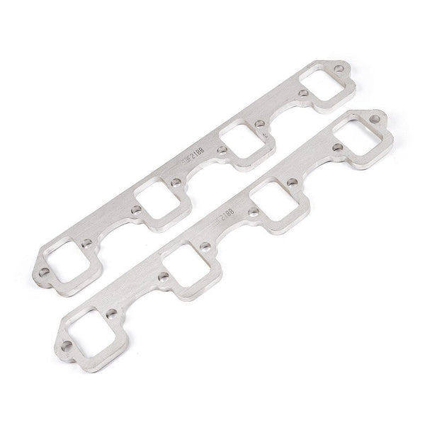 Stainless Works SBF Rectangular Shaped Port Header 304SS Exhaust Flanges 1-7/8in Primaries (2in BP) - Premium Flanges from Stainless Works - Just 720.04 SR! Shop now at Motors