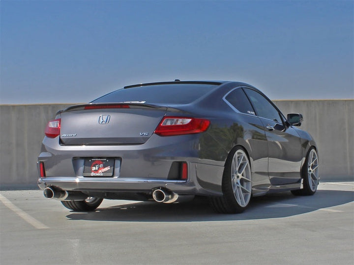 aFe Takeda Exhaust Cat-Back 13-14 Honda Accord Coupe EX-L V6 3.5L 304SS - Premium Catback from aFe - Just 4796.77 SR! Shop now at Motors