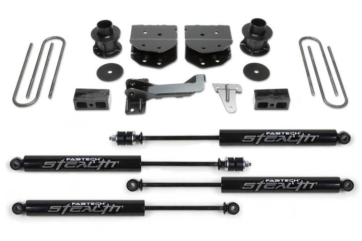 Fabtech 08-16 Ford F250/350/450 4WD 8 Lug 4in Budget Sys w/Stealth - Premium Lift Kits from Fabtech - Just 4791.78 SR! Shop now at Motors