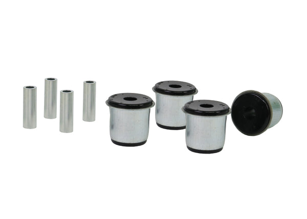 Whiteline Plus 84-01 Jeep Cherokee/93-98 Gr Cherokee/97-06 Wrangler TJ Fr Trailing Arm-Upper Bushing