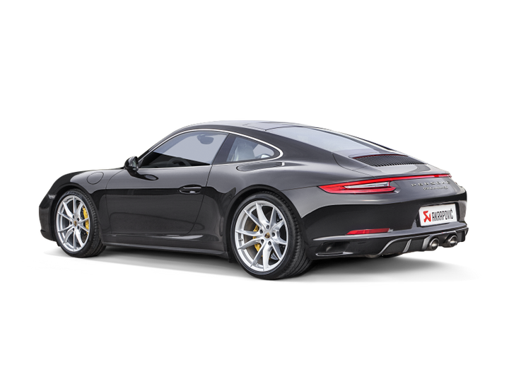 Akrapovic 16-17 Porsche 911 Carrera S/4/4S/GTS (991.2) Slip-On Line (Titanium) w/ Titanium Tips - Premium Muffler from Akrapovic - Just 23367.43 SR! Shop now at Motors