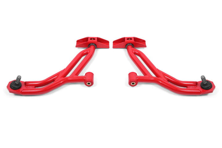 BMR Suspension 05-14 Ford Mustang Lower A-Arms - Red - Non-Adjustable - Premium Control Arms from BMR Suspension - Just 2401.95 SR! Shop now at Motors