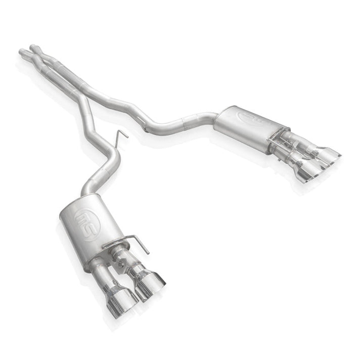 Stainless Works 2020 Ford GT500 Legend Catback X-Pipe Exhaust Factory Connect - Polished Tips - Premium Catback from Stainless Works - Just 9667.01 SR! Shop now at Motors