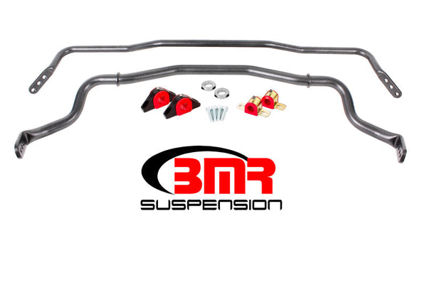 BMR 15-17 S550 Mustang Front & Rear Sway Bar Kit w/ Bushings - Black Hammertone - Premium Sway Bars from BMR Suspension - Just 1539.83 SR! Shop now at Motors