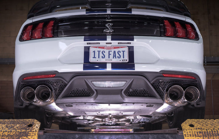 Stainless Works 2020 Ford GT500 Legend Catback H-Pipe Exhaust Factory Connect - Polished Tips - Premium Catback from Stainless Works - Just 9667.01 SR! Shop now at Motors