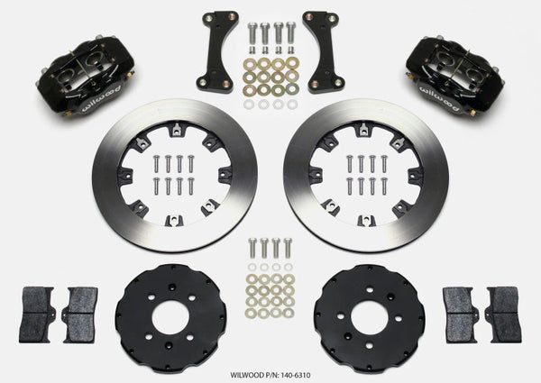 Wilwood Forged Dynalite Front Hat Kit 12.19in 90-99 Civic w/240 mm Disc - Premium Big Brake Kits from Wilwood - Just 3087.74 SR! Shop now at Motors