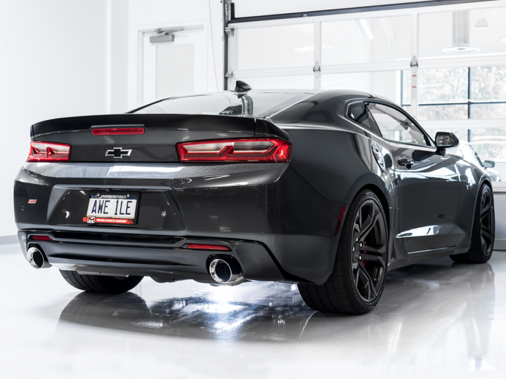 AWE Tuning 16-19 Chevrolet Camaro SS Axle-back Exhaust - Track Edition (Chrome Silver Tips) - Premium Axle Back from AWE Tuning - Just 2023.53 SR! Shop now at Motors