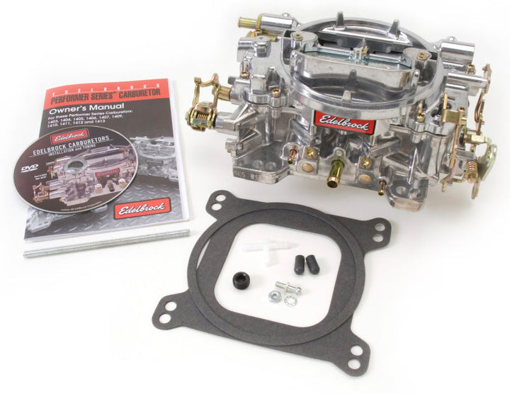 Edelbrock Carburetor Performer Series 4-Barrel 600 CFM Manual Choke Satin Finish - Premium Carburetors from Edelbrock - Just 1482.35 SR! Shop now at Motors