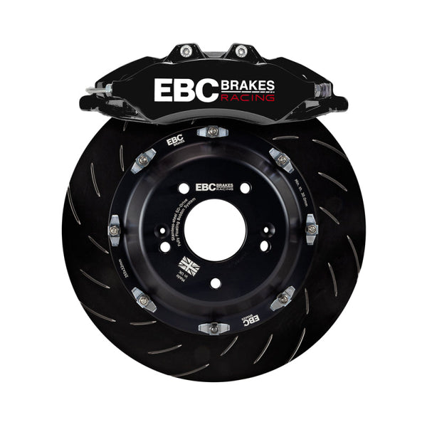 EBC Racing 07-13 BMW M3 (E90/E92/E82) Black Apollo-6 Calipers 380mm Rotors Front Big Brake Kit - Premium Big Brake Kits from EBC - Just 9932.13 SR! Shop now at Motors