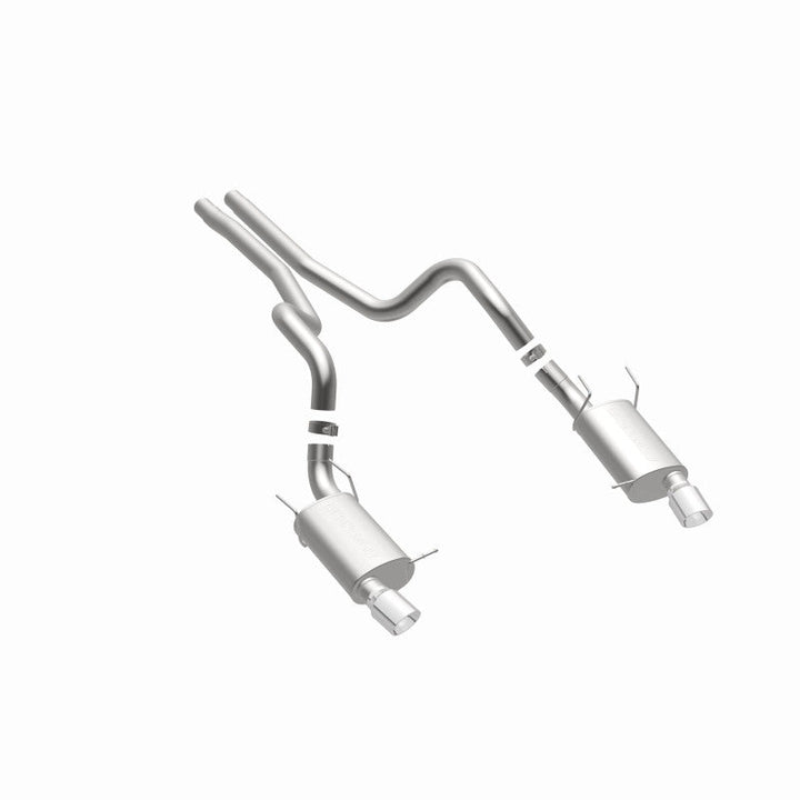 MagnaFlow 13 Ford Mustang Dual Split Rear Exit Stainless Cat Back Performance Exhaust (Street) - Premium Catback from Magnaflow - Just 4391.33 SR! Shop now at Motors