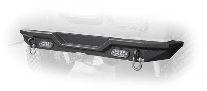 DV8 Offroad 2018+ Jeep Wrangler JL Rear Bumper w/ LED Lights - Premium Bumpers - Steel from DV8 Offroad - Just 2356.17 SR! Shop now at Motors