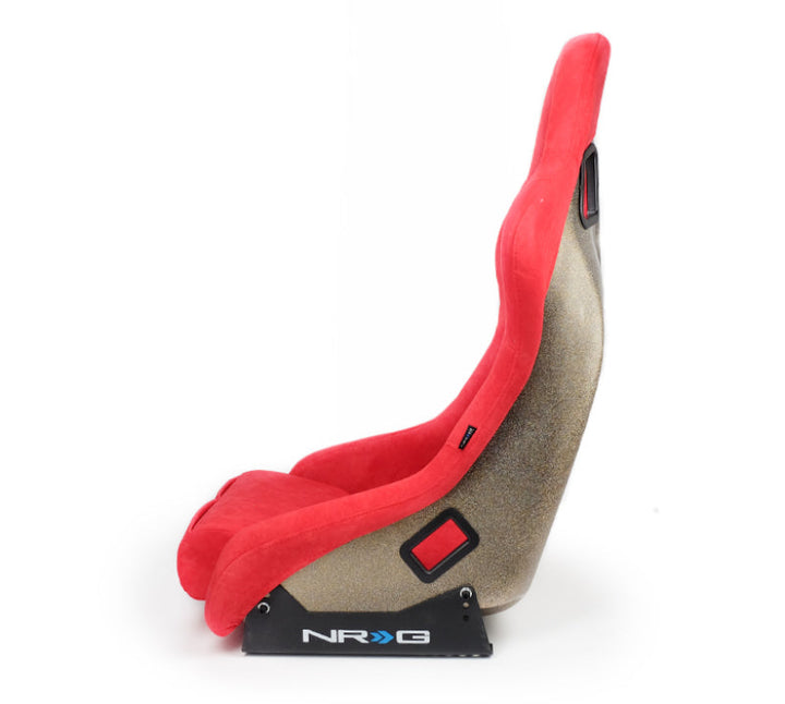 NRG FRP Bucket Seat ULTRA Edition - Medium (Red Alcantara/Pearlized Back) - Premium Race Seats from NRG - Just 1352.10 SR! Shop now at Motors