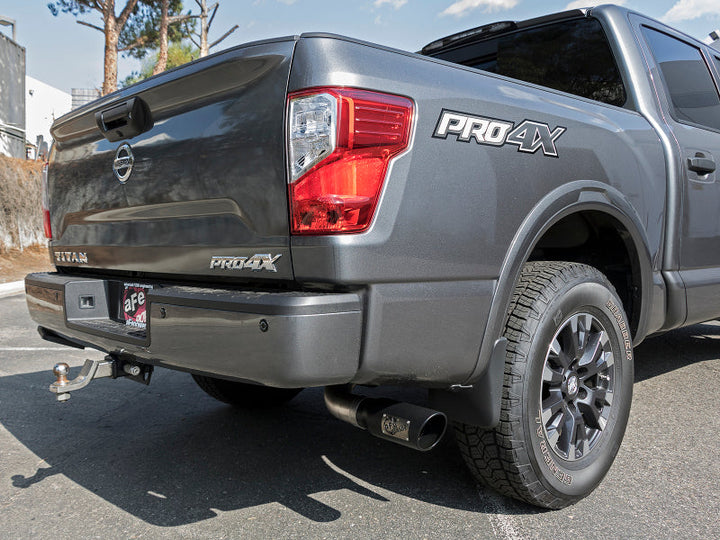 aFe MACHForce XP 2.5in Cat-Back Exhaust System w/ Black Tip Nissan Frontier 17-19 V8-5.6L - Premium Catback from aFe - Just 3249.98 SR! Shop now at Motors