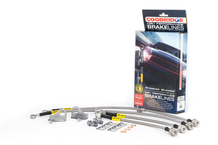 Goodridge 09-13 Honda Fit (non-EV Models) Brake Lines - Premium Brake Line Kits from Goodridge - Just 1076.36 SR! Shop now at Motors