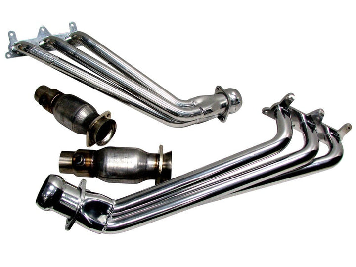 BBK 10-11 Camaro V6 Long Tube Exhaust Headers With Converters - 1-5/8 Chrome - Premium Headers & Manifolds from BBK - Just 3940.93 SR! Shop now at Motors