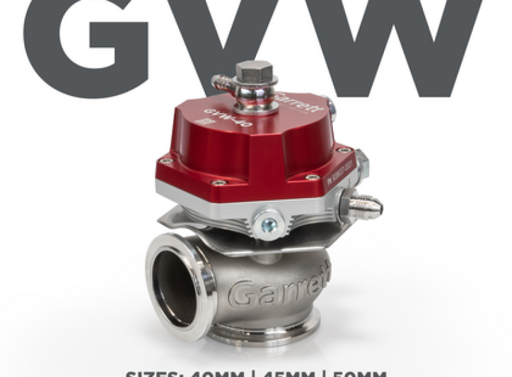 Garrett GVW-50 50mm Wastegate Kit - Red - Premium Wastegates from Garrett - Just 2109.09 SR! Shop now at Motors