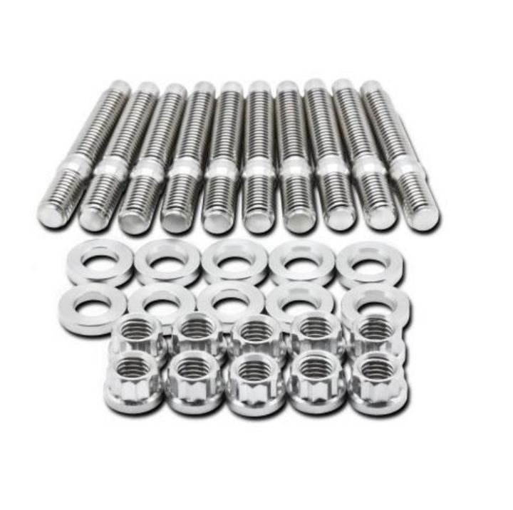 BLOX Racing SUS303 Stainless Steel Exhaust Manifold Stud Kit M8 x 1.25mm 45mm in Length - 9-piece - Premium Hardware Kits - Other from BLOX Racing - Just 150.01 SR! Shop now at Motors