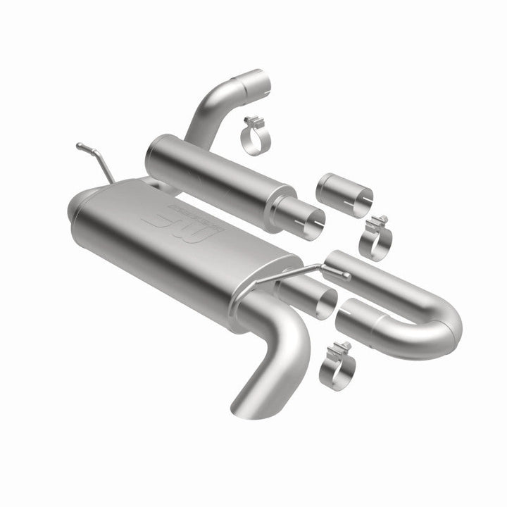 MagnaFlow 18-23 Jeep Wrangler JL 2.0L/3.6L Overland Series Axle-Back Exhaust - Premium Axle Back from Magnaflow - Just 2978.38 SR! Shop now at Motors