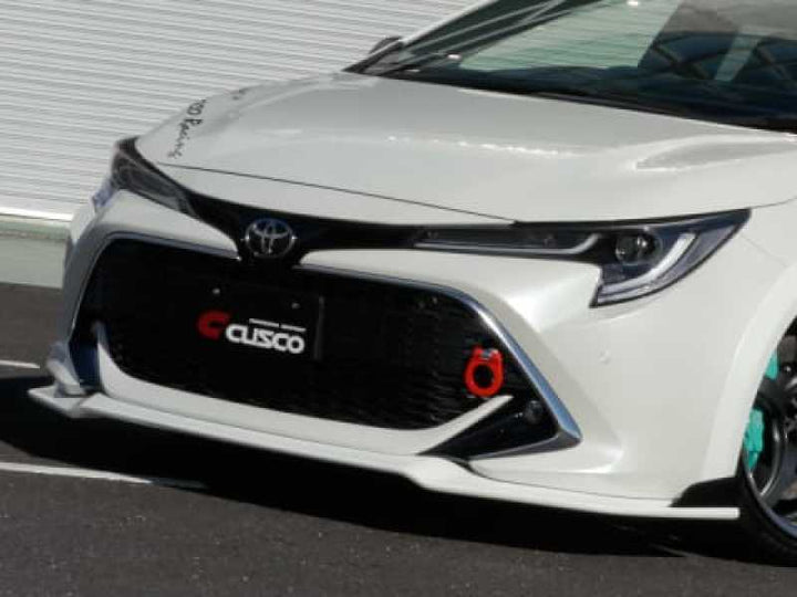 Cusco 19+ Toyota Corolla Hatchback Front Lip Spoiler (Primer/Unpainted) - Premium Lips & Splitters from Cusco - Just 1519.05 SR! Shop now at Motors