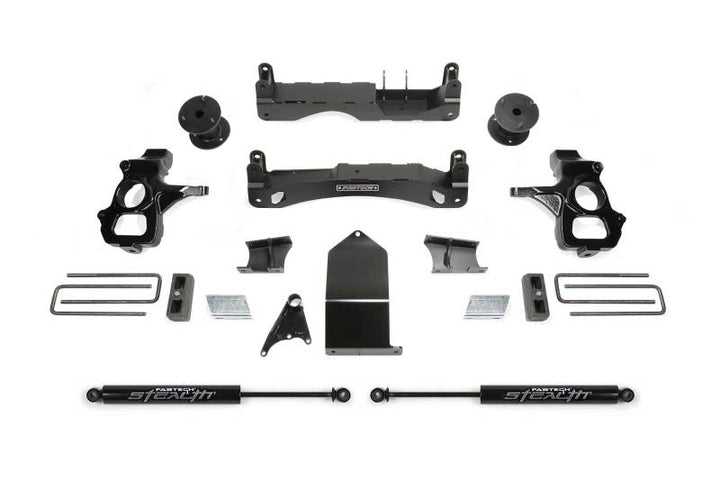 Fabtech 14-18 GM C/K1500 P/U w/oE Forg Stl UCA 4in Basic Sys w/Stealth - Premium Lift Kits from Fabtech - Just 7359.56 SR! Shop now at Motors