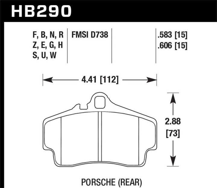 Hawk 99-08 Porsche 911 (996) Carrera 4 / 97-04 Porsche Boxster DTC-30 Race Rear Brake Pads - Premium Brake Pads - Racing from Hawk Performance - Just 831.57 SR! Shop now at Motors