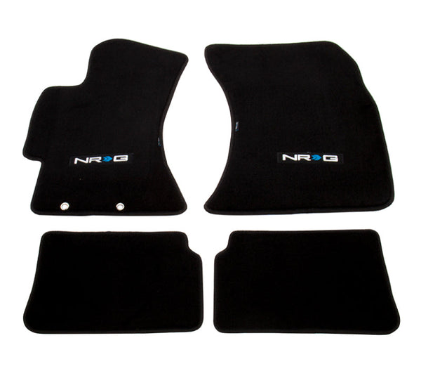 NRG Floor Mats - 2009-2011 Subaru Impreza WRX/STi (NRG Logo) - 4pc. - Premium Floor Mats Carpeted from NRG - Just 240.37 SR! Shop now at Motors