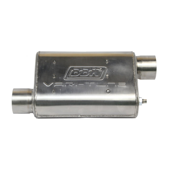 BBK VariTune Adjustable Performance Muffler 2-1/2 Offset/Offset Stainless Steel - Premium Muffler from BBK - Just 525.16 SR! Shop now at Motors