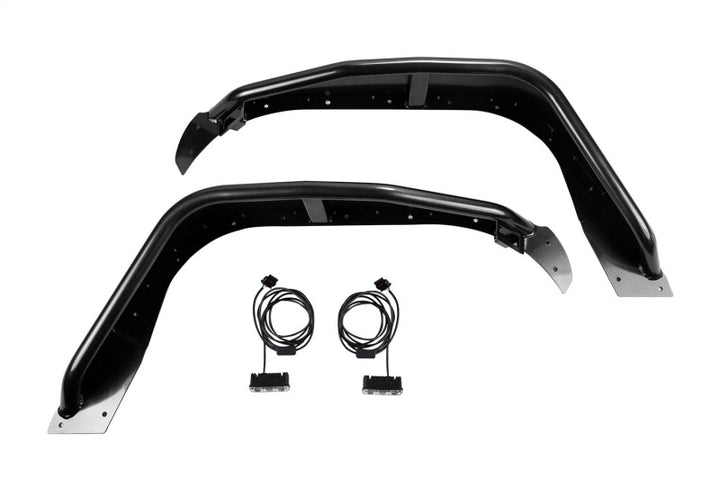 Fabtech 18-21 Jeep JL 4WD Front Steel Tube Fenders - Premium Fender Flares from Fabtech - Just 3420.06 SR! Shop now at Motors