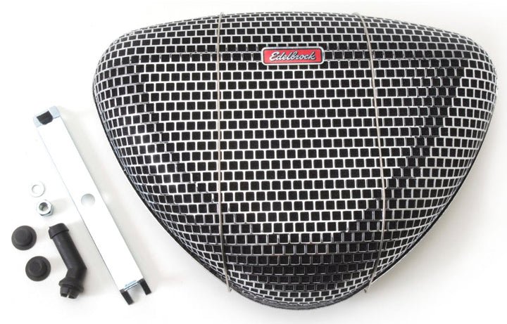 Edelbrock Air Cleaner Pro-Flo 1000 Series Triangular Steel Top 11 375In X 8 375In X 3In Chrome - Premium Air Filters - Universal Fit from Edelbrock - Just 119.92 SR! Shop now at Motors