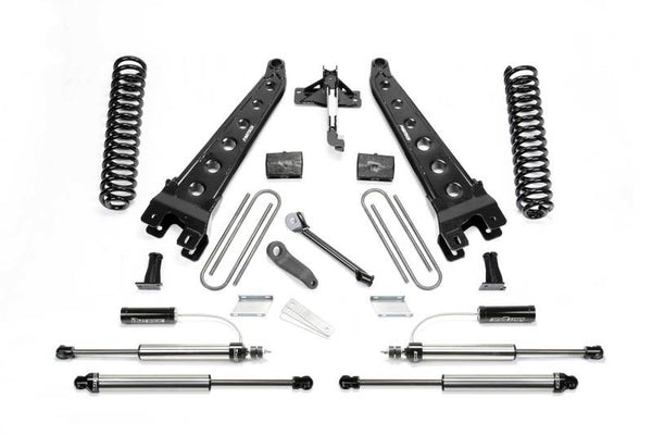 Fabtech 17-21 Ford F250/350 4WD Diesel 4in Rad Arm Sys w/Coils & 2.25 Dl Resi Frt & Dl Rr Shks - Premium Lift Kits from Fabtech - Just 14347.36 SR! Shop now at Motors