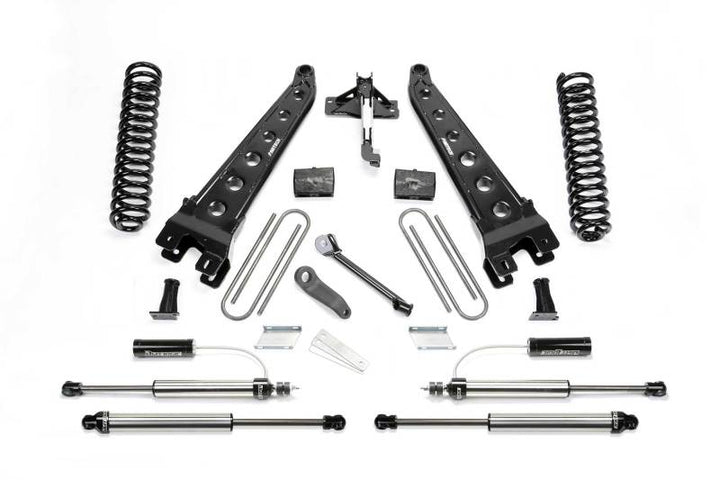 Fabtech 17-21 Ford F250/350 4WD Gas 4in Rad Arm Sys w/Coils & 2.25 Dl Resi Frt & Dl Rr Shks - Premium Lift Kits from Fabtech - Just 14347.54 SR! Shop now at Motors