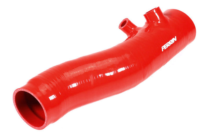 Perrin 2022+ Subaru WRX Red 3in Turbo Inlet Hose w/ Nozzle - Premium Hoses from Perrin Performance - Just 1062.87 SR! Shop now at Motors