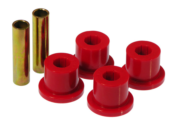 Prothane 73-87 GM Rear 1.5in OD Frame Shackle Bushings - Red