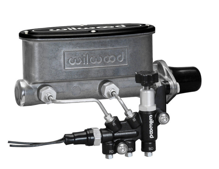 Wilwood HV Tandem M/C Kit w L/H Bracket & Prop Valve - 1in Bore - Premium Brake Master Cylinder from Wilwood - Just 1347.40 SR! Shop now at Motors