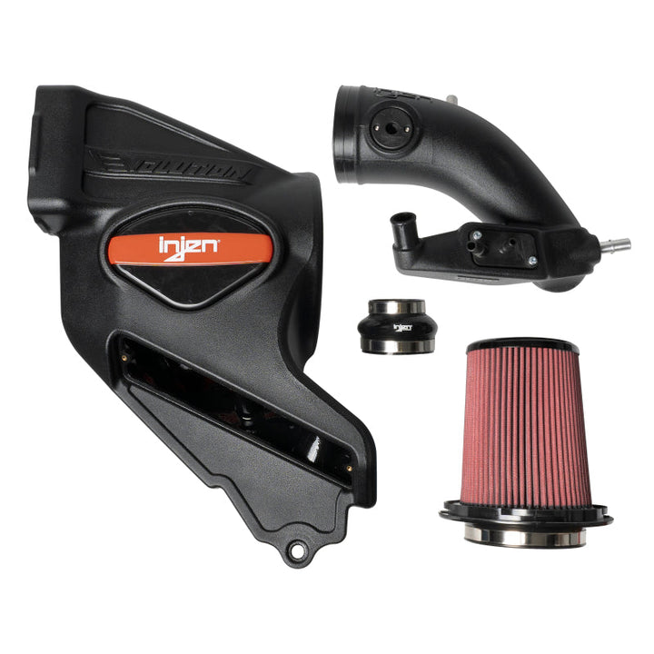 Injen 2021-2022 Ford Bronco L4-2.3L Turbo Evolution Intake (Oiled) - Premium Cold Air Intakes from Injen - Just 1502.32 SR! Shop now at Motors