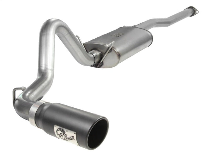 aFe MACHForce XP Exhausts Cat-Back SS-409 EXH CB Toyota Tacoma 05-13 V6-4.0L (Blk Tip) - Premium Catback from aFe - Just 3246.64 SR! Shop now at Motors