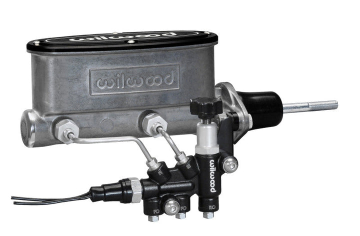 Wilwood HV Tandem M/C Kit w L/H Bracket & Prop Valve - 15/16in Bore-W/Pushrod - Premium Brake Master Cylinder from Wilwood - Just 1347.40 SR! Shop now at Motors