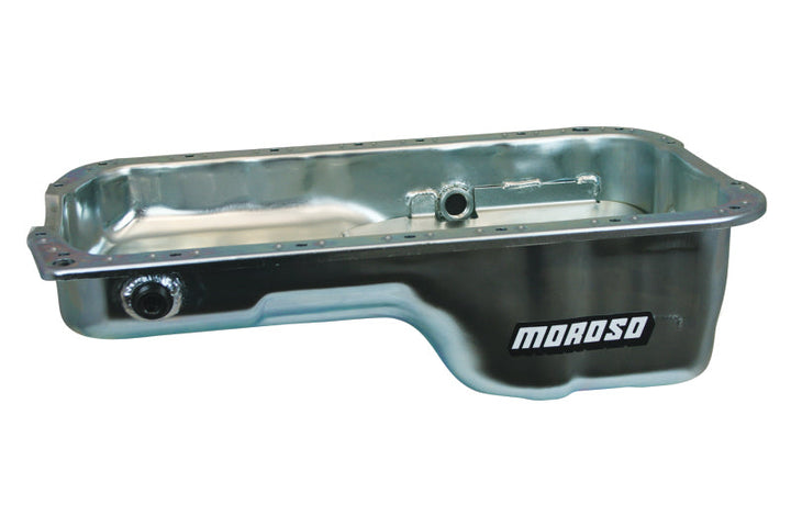 Moroso Honda 2.2/2.3L H Series Stock (w/Oil Drainbacks) Wet Sump 4qt 5.25in Steel Oil Pan - Premium Oil Pans from Moroso - Just 968.31 SR! Shop now at Motors