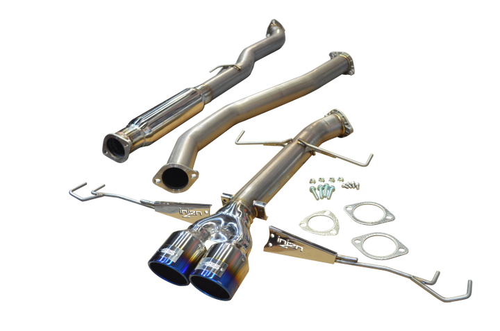 Injen 16-20 Honda Civic Hatchback 1.5T SS Cat-Back Exhaust w/ Titanium Tips - Premium Catback from Injen - Just 4067.53 SR! Shop now at Motors