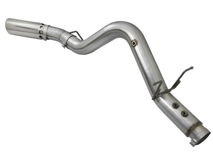 aFe LARGE BORE HD 5in 409-SS DPF-Back Exhaust w/Polished Tip 2017 GM Duramax V8-6.6L (td) L5P - Premium DPF Back from aFe - Just 2090.61 SR! Shop now at Motors