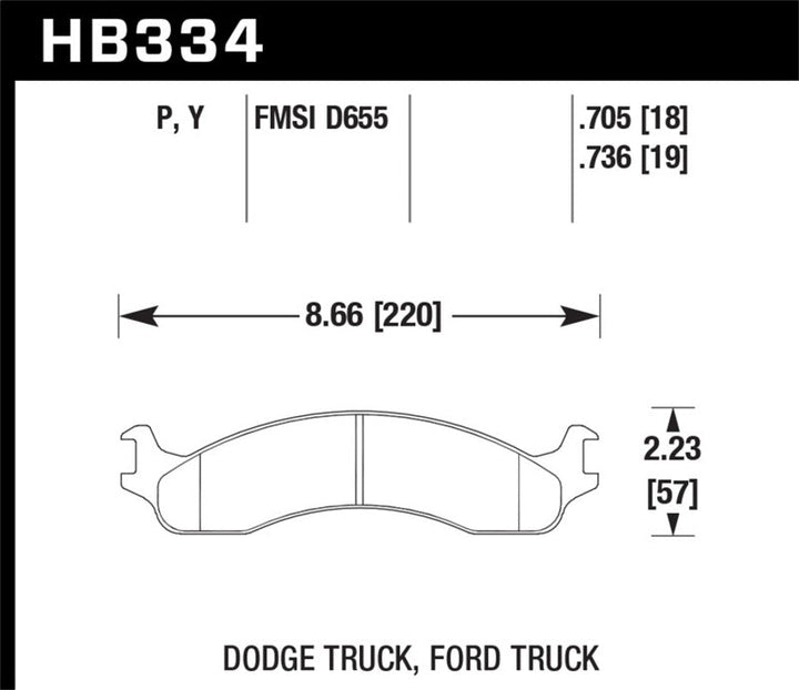 Hawk 99 Ford E-250 Super Duty Front Brake Pads - Premium Brake Pads - Performance from Hawk Performance - Just 534.08 SR! Shop now at Motors