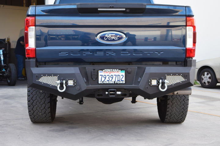 DV8 Offroad 2017+ Ford F-250/350/450 Rear Bumper - Premium Bumpers - Steel from DV8 Offroad - Just 3347.62 SR! Shop now at Motors