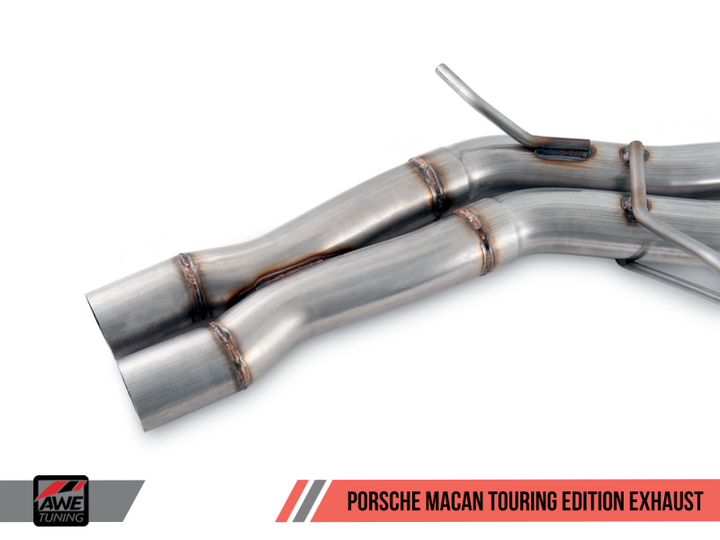AWE Tuning Porsche Macan Touring Edition Exhaust System - Diamond Black 102mm Tips - Premium Catback from AWE Tuning - Just 7674.39 SR! Shop now at Motors