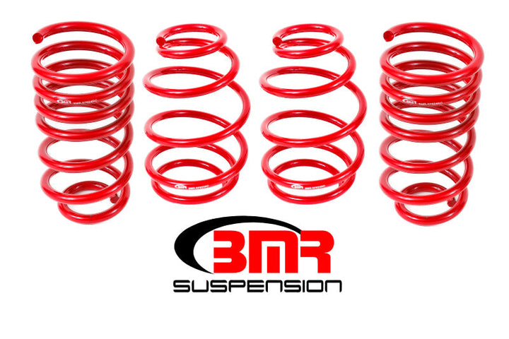 BMR 10-15 5th Gen Camaro V8 Lowering Spring Kit (Set Of 4) - Red - Premium Lowering Springs from BMR Suspension - Just 1352.02 SR! Shop now at Motors