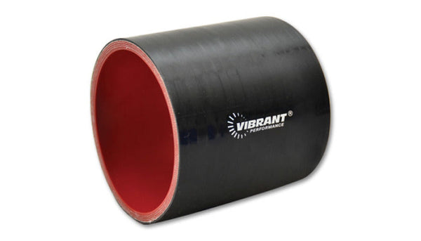 Vibrant 4.25in I.D. x 3in Long Gloss Black Silicone Hose Coupling - Premium Silicone Couplers & Hoses from Vibrant - Just 86.24 SR! Shop now at Motors