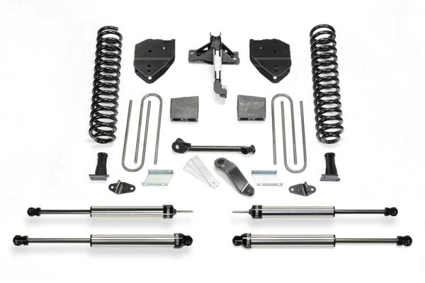 Fabtech 17-21 Ford F250/F350 4WD Diesel 4in Basic Sys w/Dlss Shks - Premium Lift Kits from Fabtech - Just 10334.33 SR! Shop now at Motors