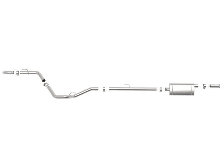 aFe Apollo GT Series 2-1/2in 409 SS Cat-Back Hi-Tuck Exhaust System 2020 Jeep Gladiator (JT) V6-3.6L - Premium Catback from aFe - Just 1804.36 SR! Shop now at Motors