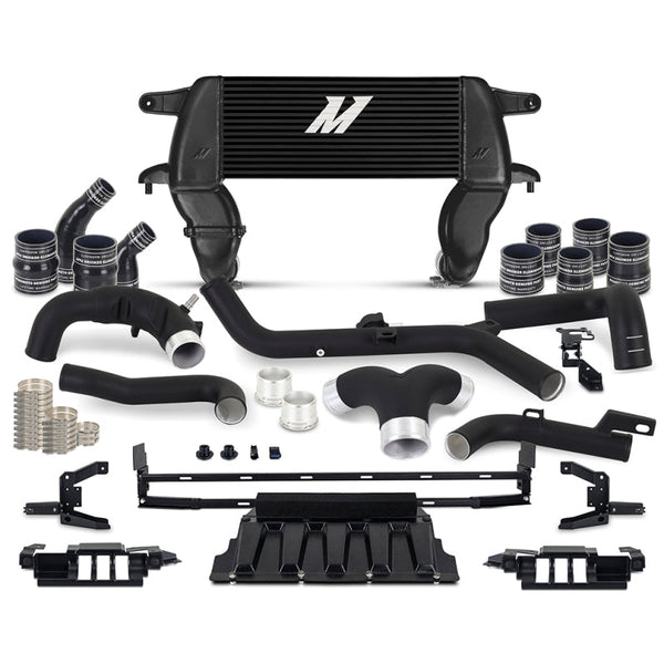 Mishimoto 21+ Ford Bronco 2.7L High Mount INT Kit BK Pipes BK Core - Premium Intercooler Pipe Kits from Mishimoto - Just 7667.74 SR! Shop now at Motors