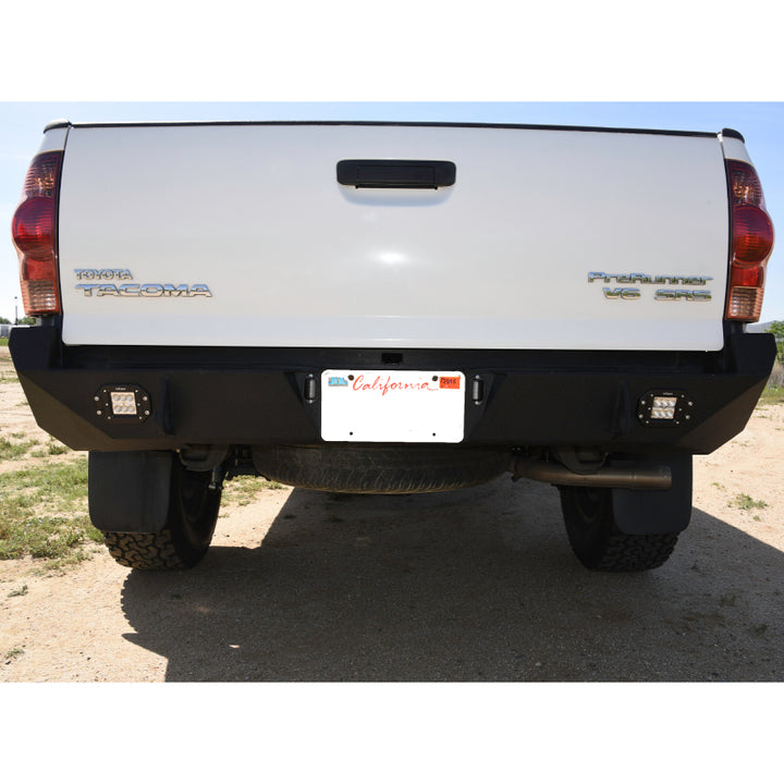 DV8 Offroad 05-15 Toyota Tacoma Rear Bumper - Black Powdercoat - Premium Bumpers - Steel from DV8 Offroad - Just 4122.55 SR! Shop now at Motors