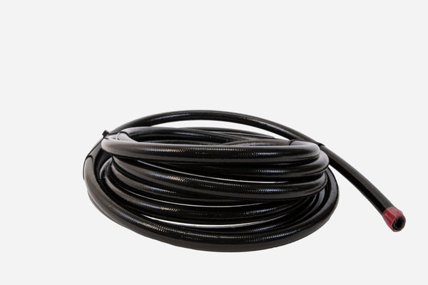 Aeromotive PTFE SS Braided Fuel Hose - Black Jacketed - AN-10 x 4ft